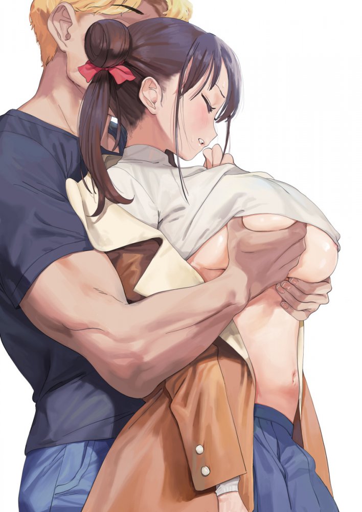 【二次】乳揉み・セルフ揉み画像【エロ】　その５